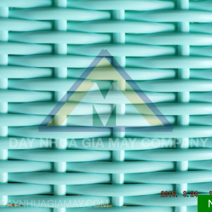 Dây nhựa giả mây Bán nguyệt Màu Xanh Dương
