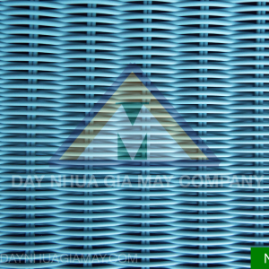 Dây nhựa giả mây Dây Tròn Xanh Dương Đậm