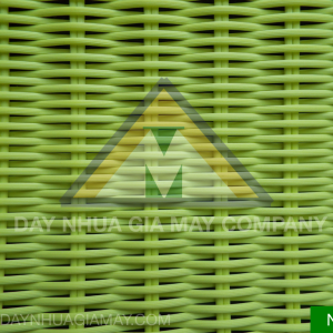 Dây nhựa giả mây DTR Màu Vàng Chanh