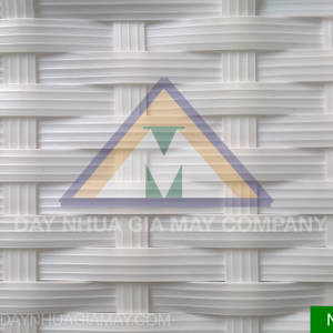 Dây nhựa giả mây Màu Trắng