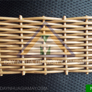 Dây nhựa giả mây Rattan Brown