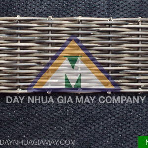Dây nhựa giả mây Trắng Vân Đen