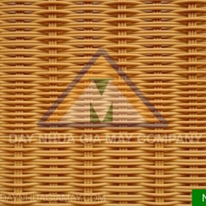 Dây nhựa giả mây Tròn Màu Honey