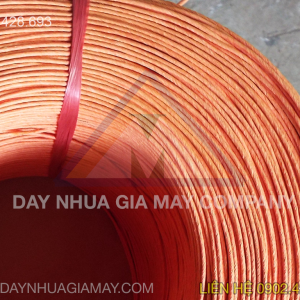 Dây thừng giấy màu cam