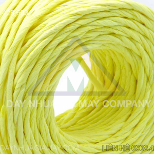 Dây thừng giấy màu vàng