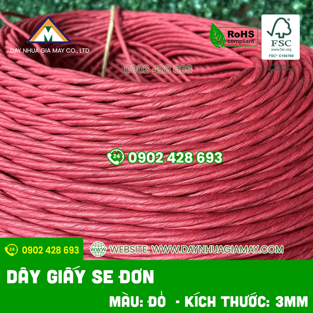 day giay se don mau do o3mm 1
