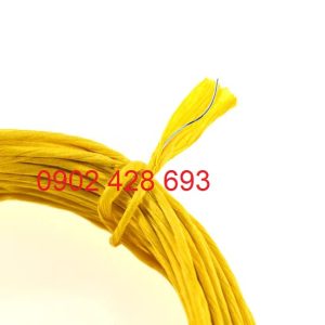 Kẽm bọc giấy xoắn màu vàng